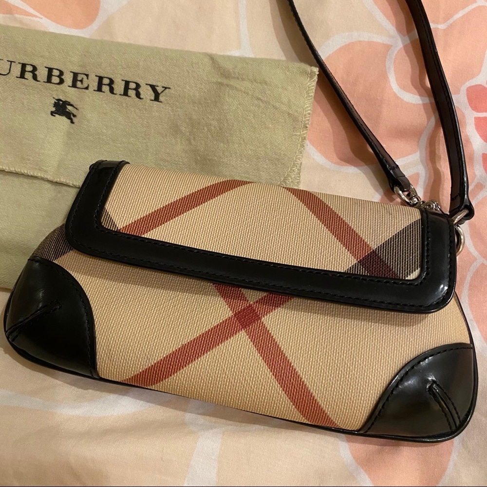 Burberry Nova Check Wristlet